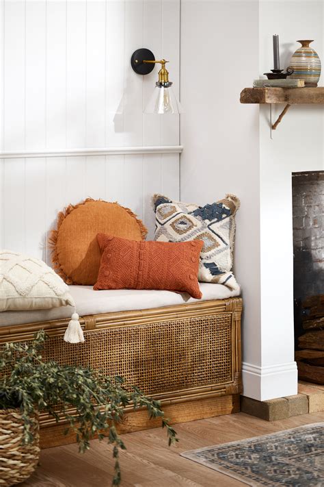 coastal hallway room ideas cosy reading nook  temple webster