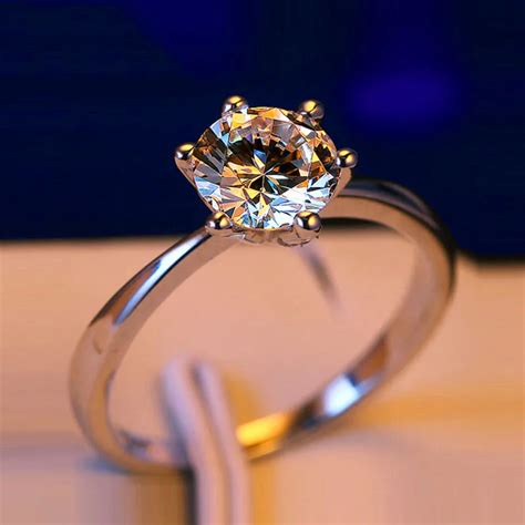 Скидка 90% роскошное женское маленькое лабораторное бриллиантовое ...