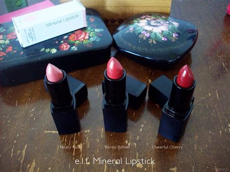 e.l.f. Studio Mineral Lipstick {Review} | {makeupfu}