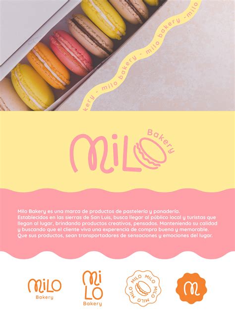 MILO Bakery - Identidad visual y redes sociales (2) | Images :: Behance