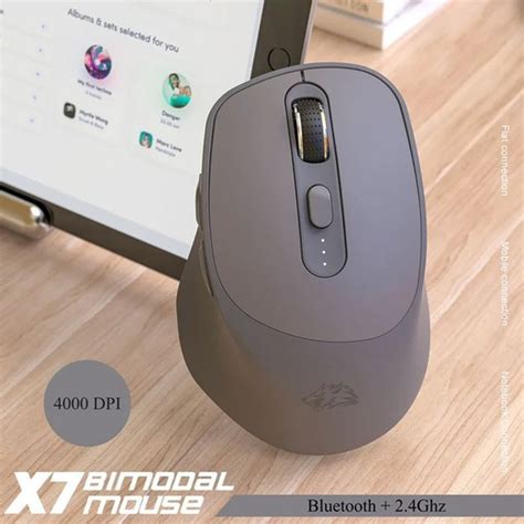 Мышь беспроводная беспроводная X7 , серый купить c доставкой на OZON по ...