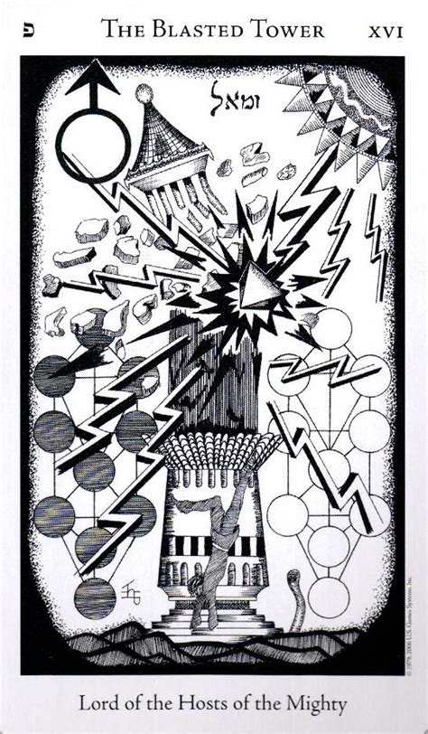 16 Аркан Башня The Hermetic Tarot | Мир Таро: галерея карт Таро и ...