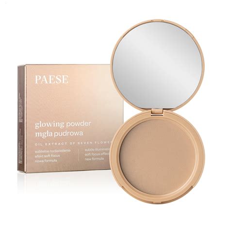 PAESE "Glowing powder" kompaktinė pudra – SHADE CITY