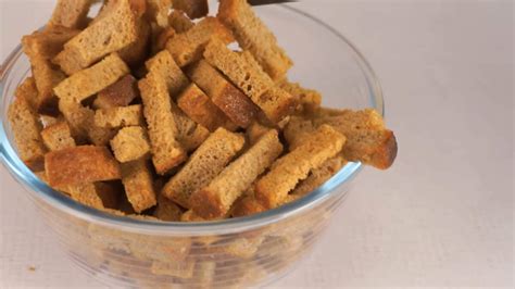 Вкусные СУХАРИКИ дома. 3 вида!. Пошаговый рецепт с фото