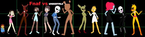 Undertale VS Fnaf by Fluttershy918 on DeviantArt