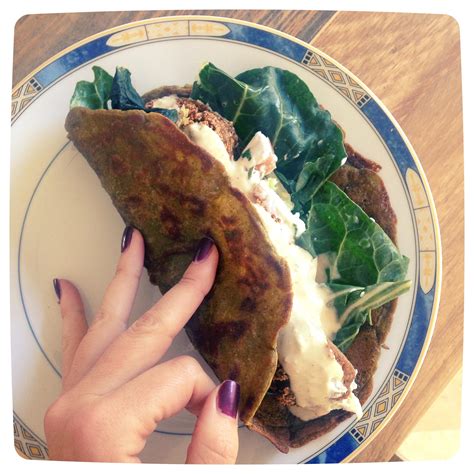 Anti-inflammatory gluten free zucchini wrap | Healing Histamine