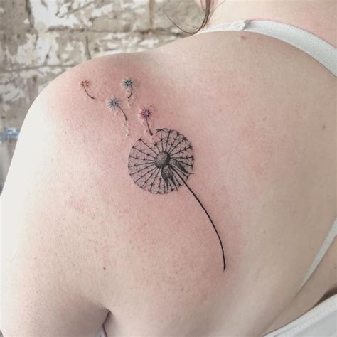 Tatuagem Dente De Leão - Tatuagem de dente-de-leão: 40 desenhos lindos para te inspirar a tatuar já