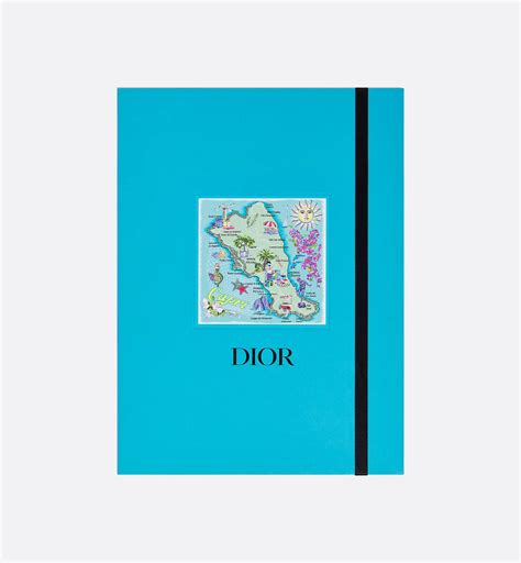 Set di otto pagine da colorare Carta bianca e blu con motivo Dioriviera