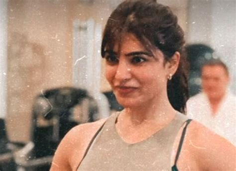 Samantha Ruth Prabhu flaunts toned abs after intense workout; see ...