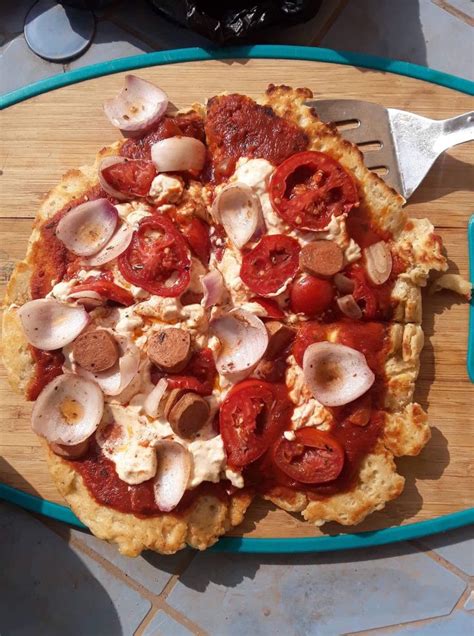 [Homemade] Stove Top Pizza | Food, Food network recipes, Recipes