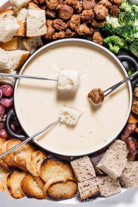 Gruyere Cheese Fondue - The Endless Meal®