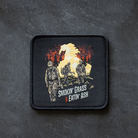 Smokin' Grass & Eatin' Ash - Patch – WORKMAN