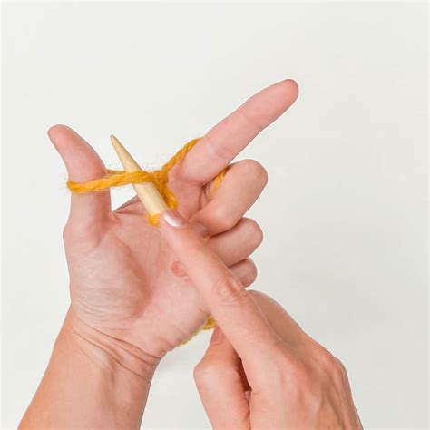 how to do a long tail cast on knitting