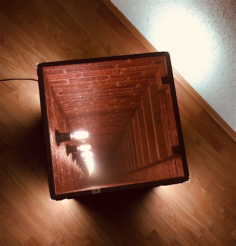 Infinity Mirror, Coffee Table, Infinity Illusion Table, 3D Coffee Table