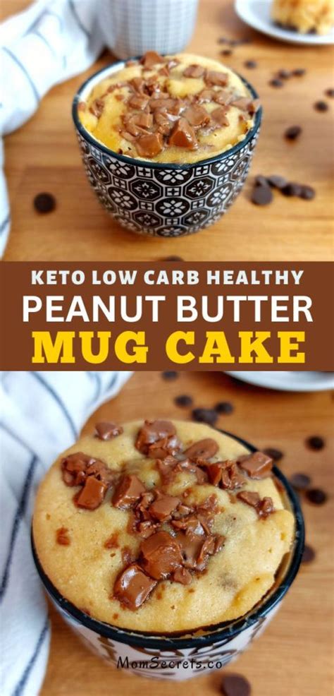 Keto Peanut Butter Mug Cake