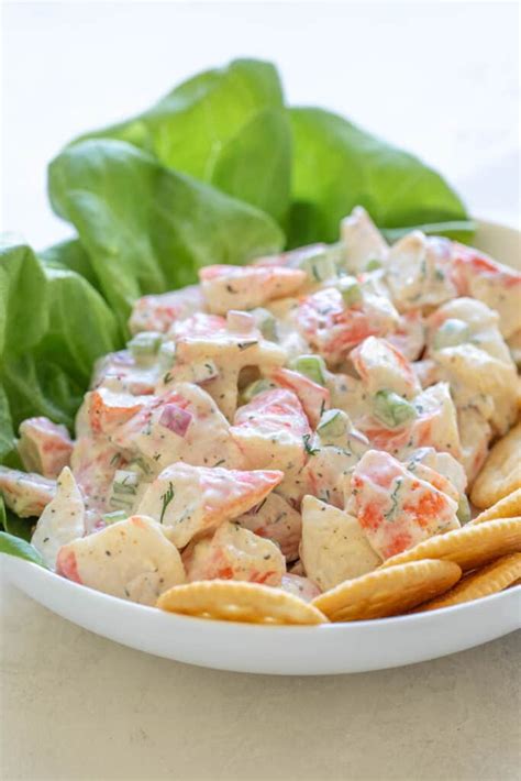 Imitation Crab Salad | The Blond Cook