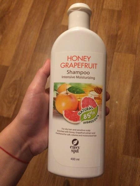 Шампунь Easy Spa Honey Grapefruit для сухих волос и чувствительной кожи ...