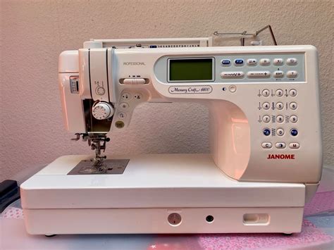 Memory Craft 6600 von JANOME; Nähmaschine | Kaufen auf Ricardo