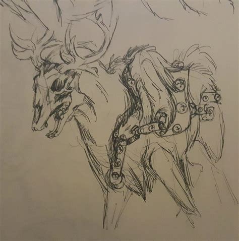 Undead Reindeer Thingy? by albinoraven666fanart on DeviantArt