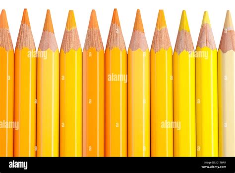 Yellow Pencils Background