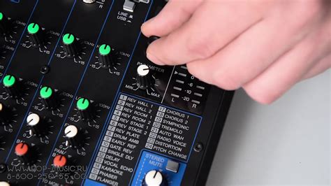 YAMAHA MG10XU - микшерный пульт с процессором эффектов и USB - YouTube