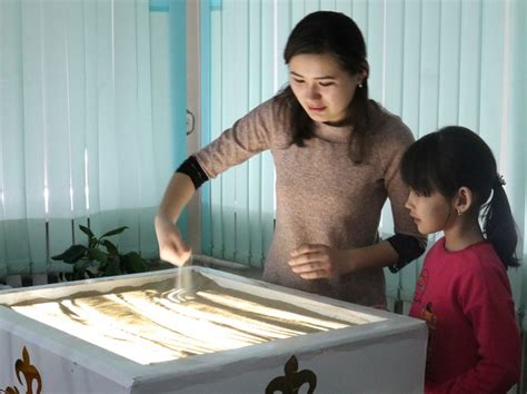 Құммен сурет салудың құпиясы: шығармашылық кездесу – Абай облысы ...