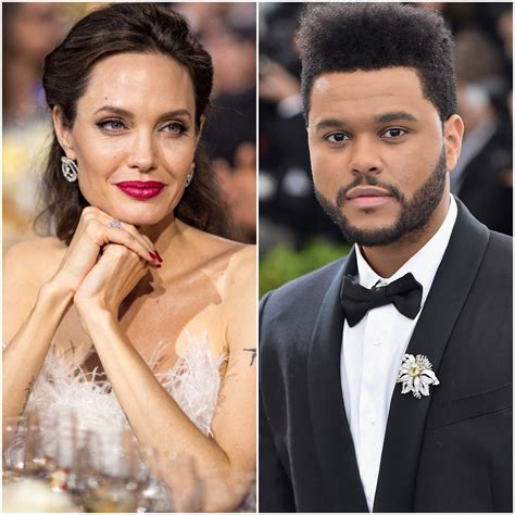 Angelina Jolie and The Weeknd Reportedly Had Dinner Together in ...