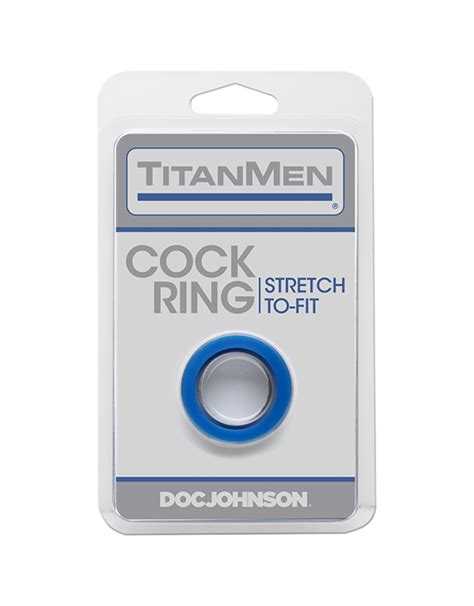 TitanMen Cock Ring Stretch to Fit - GET BOOKED