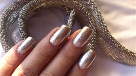 Silver Metallic Nail Polish