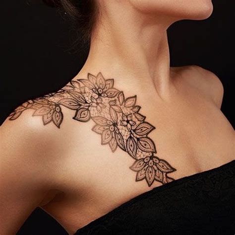 Simple Chest Tattoos For Females