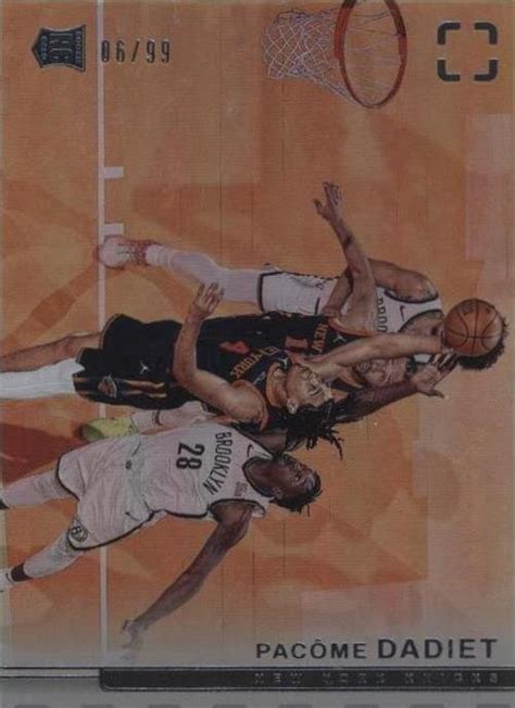 panini photogenic rookies pacome dadiet  silver  rc