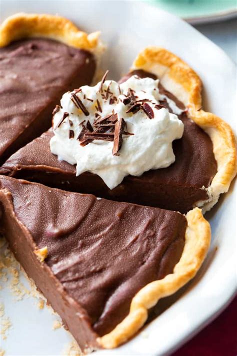 Easy Chocolate Pudding Pie Recipe The Critic