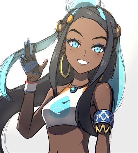 Nessa Fanart [OC] : r/PokemonSwordAndShield
