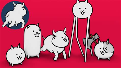 5/9 Basic Cats done in 3D [FAN-MADE] : r/battlecats