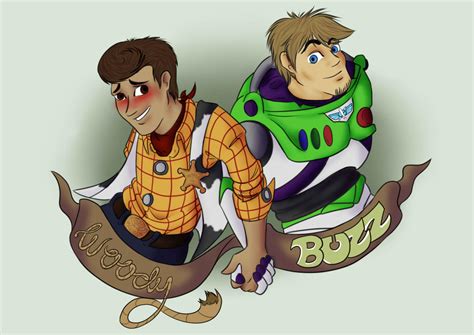 Woody x Buzz by furryfluke on DeviantArt