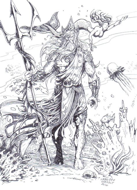 Poseidon by lorkalt on DeviantArt
