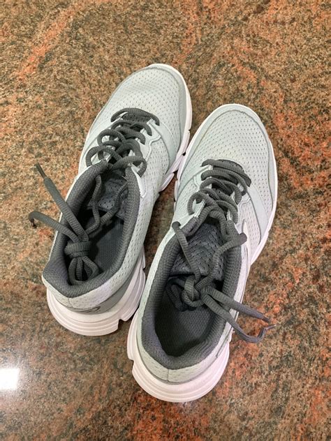 Kalenji Run 100 Women Running Shoes - Grey, Women's Fashion, Footwear ...