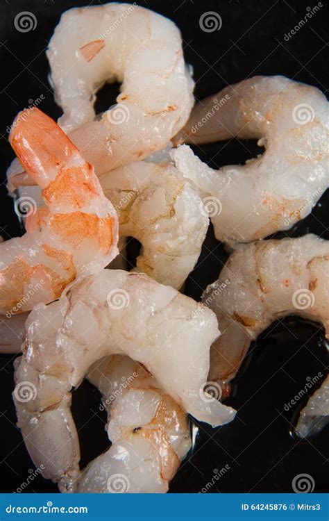 Fresh Peeled Uncooked Shrimp Harvest Stock Photo - Image of group, isolated: 64245876