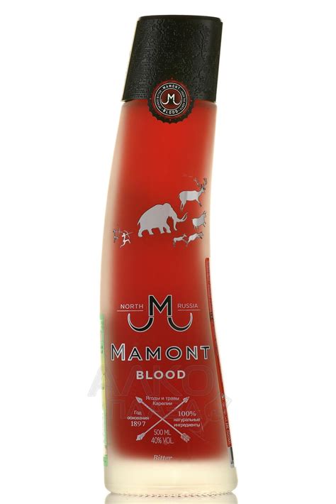 Mamont Blood - купить настойку Мамонт Блад 0.5 л - цена