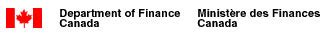 department  finance canada