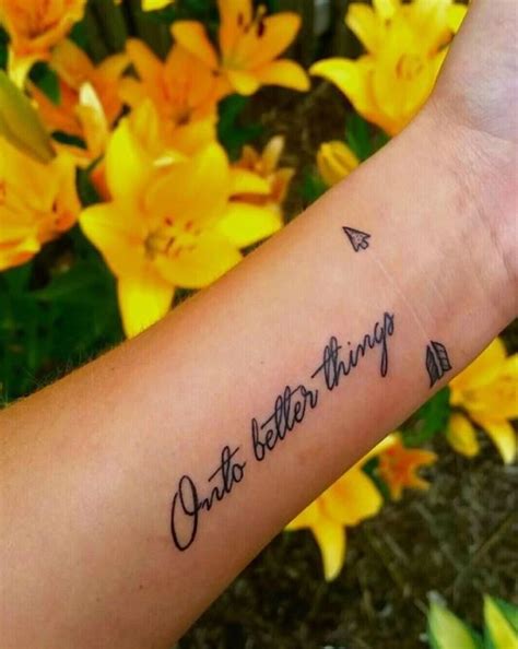 20 Beautiful Cursive Quote Tattoos with Meaning | Tasteful tattoos ...