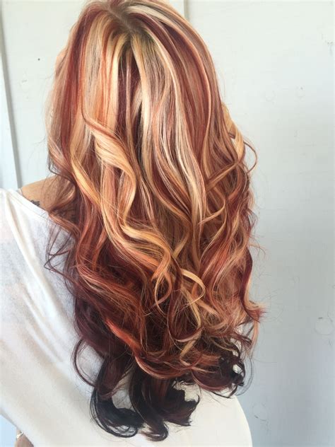 Pin by Alisha Graham on Neat Ideas: About Beauty in 2024 | Red blonde