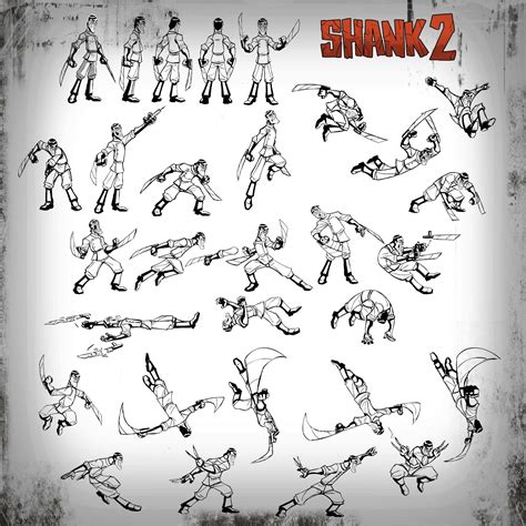 Ace'spot: Shank 2 boss poses