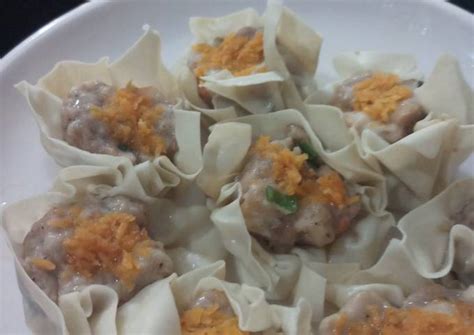 resep dimsum ayam udang anti gagal oleh windas kitchen cookpad