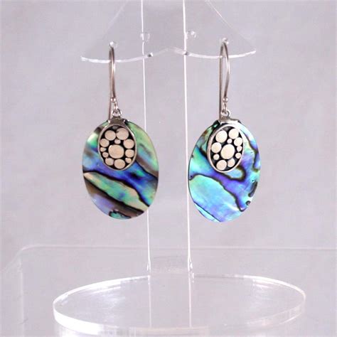 Abalone Shell Earrings 2