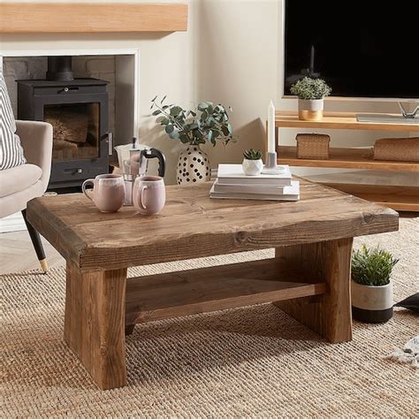 Rustic Wooden Coffee Table