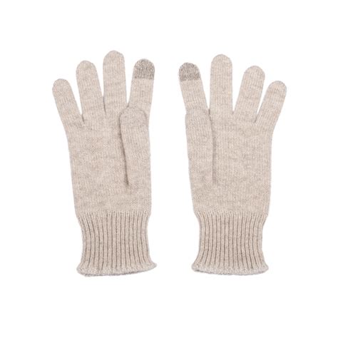Touchscreen gloves - 100% CASHMERE - SOLOPUROSOLOPURO