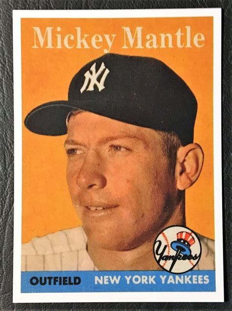 mickey mantle topps card worth - Into Vast Chronicle Picture Archive