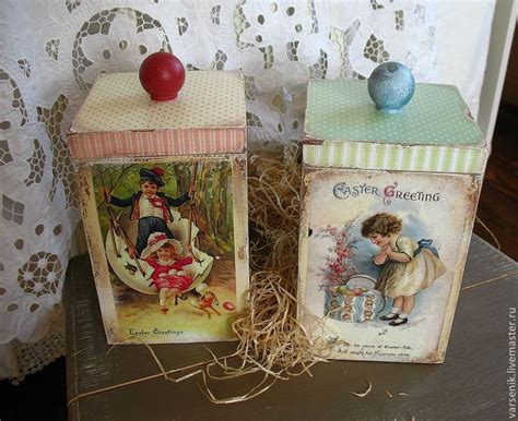 Cajas pintadas, Cajas decoradas, Manualidades