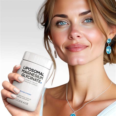 Liposomal Magnesium Glycinate Capsules Supplement - Codeage